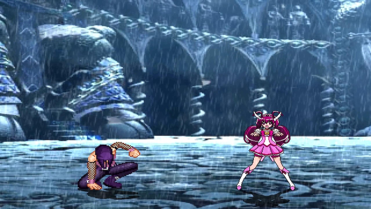 【MUGEN Ikemen GO】Ageha Hayate vs Cure Happy