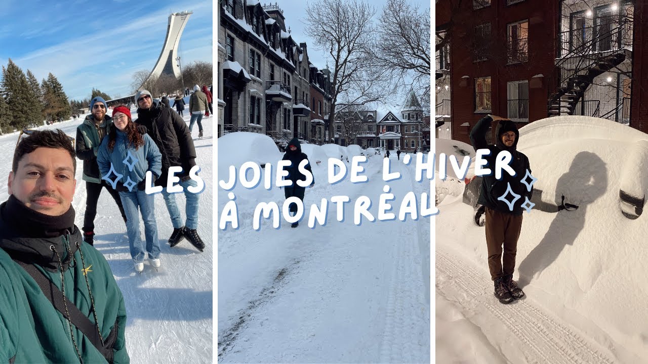 VLOG MONTRÉAL | LES JOIES DE L'HIVER