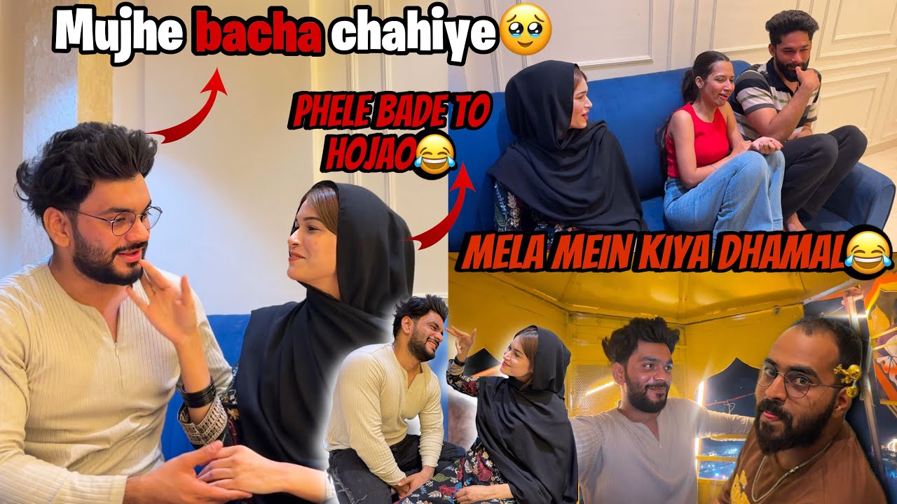Zeeshan Ko Baccha Chahiye 😍| Rashida Sharma Gayi | Mela Ki Ride | Zeeshan & Abresh