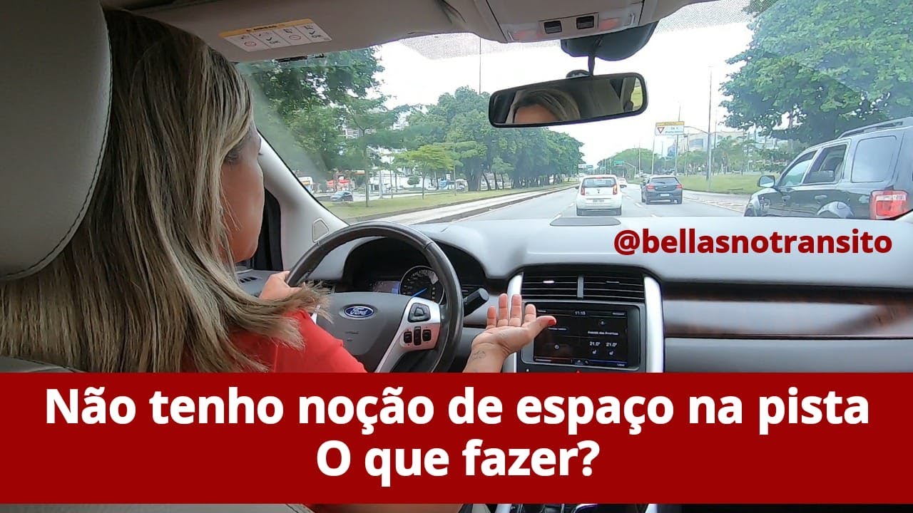 MEDO DE DIRIGIR CARRO GRANDE? APRENDA NOÇÃO DE ESPAÇO NA PISTA