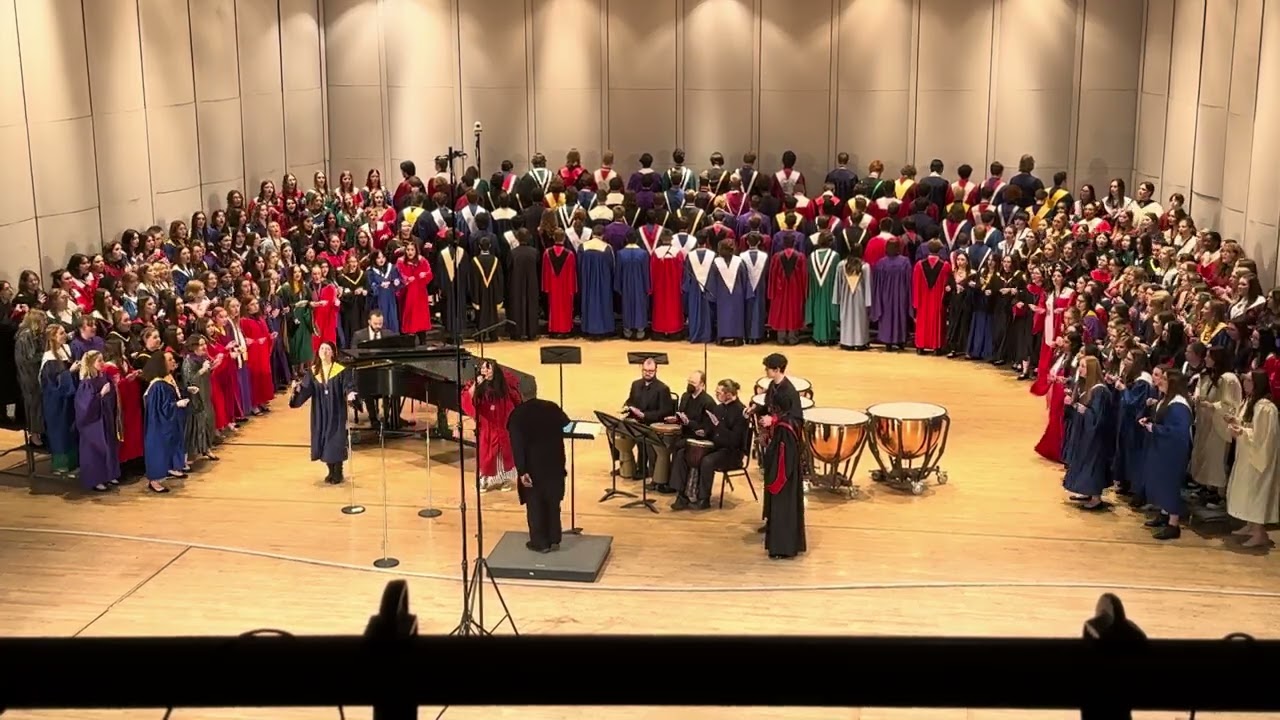 Allstate Honors choir performance 4