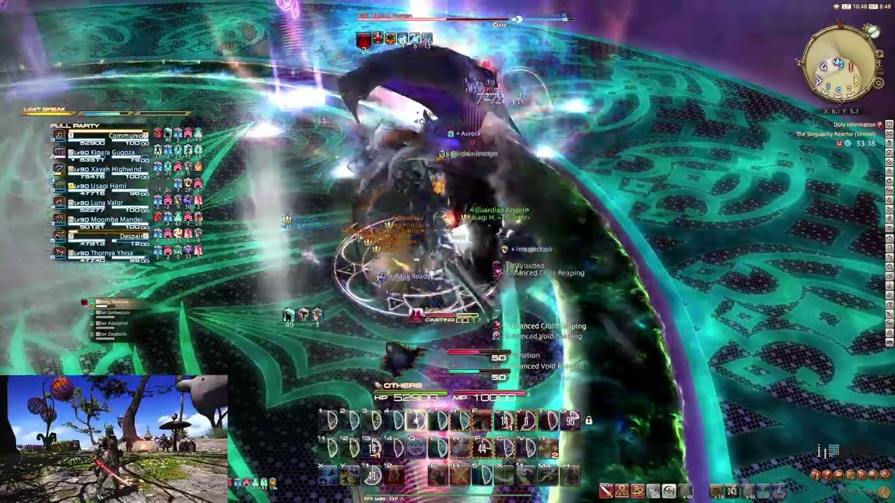FFXIV - The Singularity Reactor (Thordan Unreal) - RPR PoV