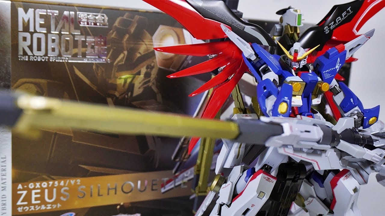 Unboxing METAL ROBOT SPIRITS SIDE MS ZEUS SILHOUETTE & DESTINY GUNDAM (FAITH)