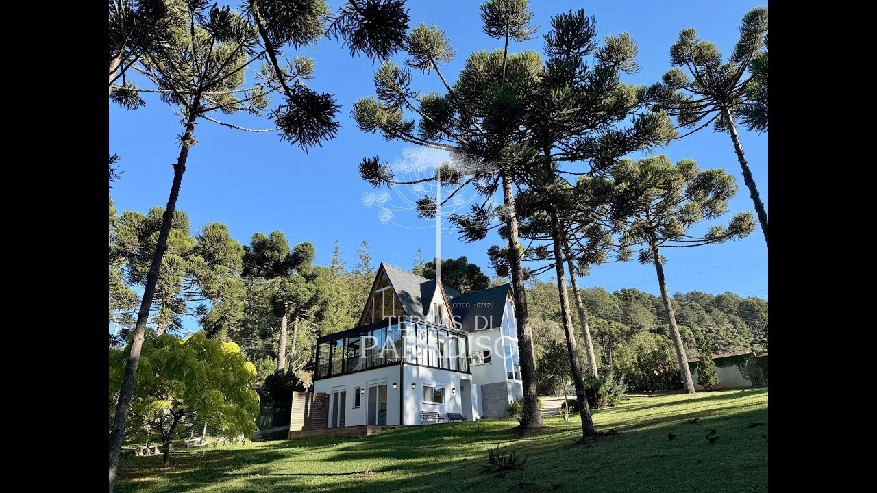Linda casa para venda com 2 lotes e 1221 m² de área total no de Centro de Campo Alegre - SC