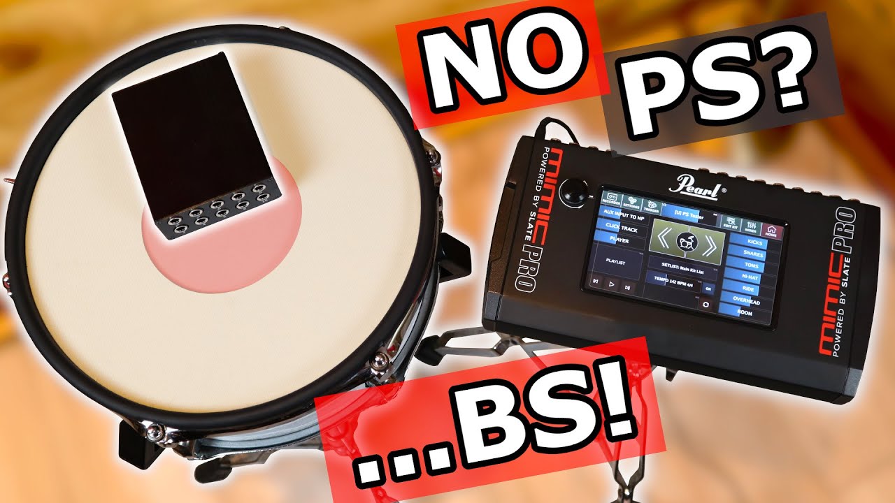 I Put POSITIONAL SENSING on the Pearl Mimic Pro with the eDRUMin 10