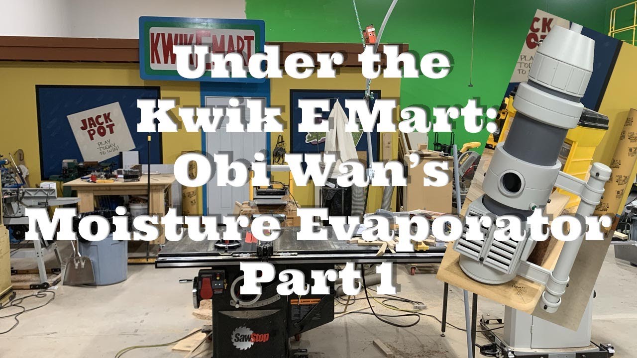 Under the Kwik E Mart: Obi Wan’s Tatooine Moisture Evaporator--Part 1