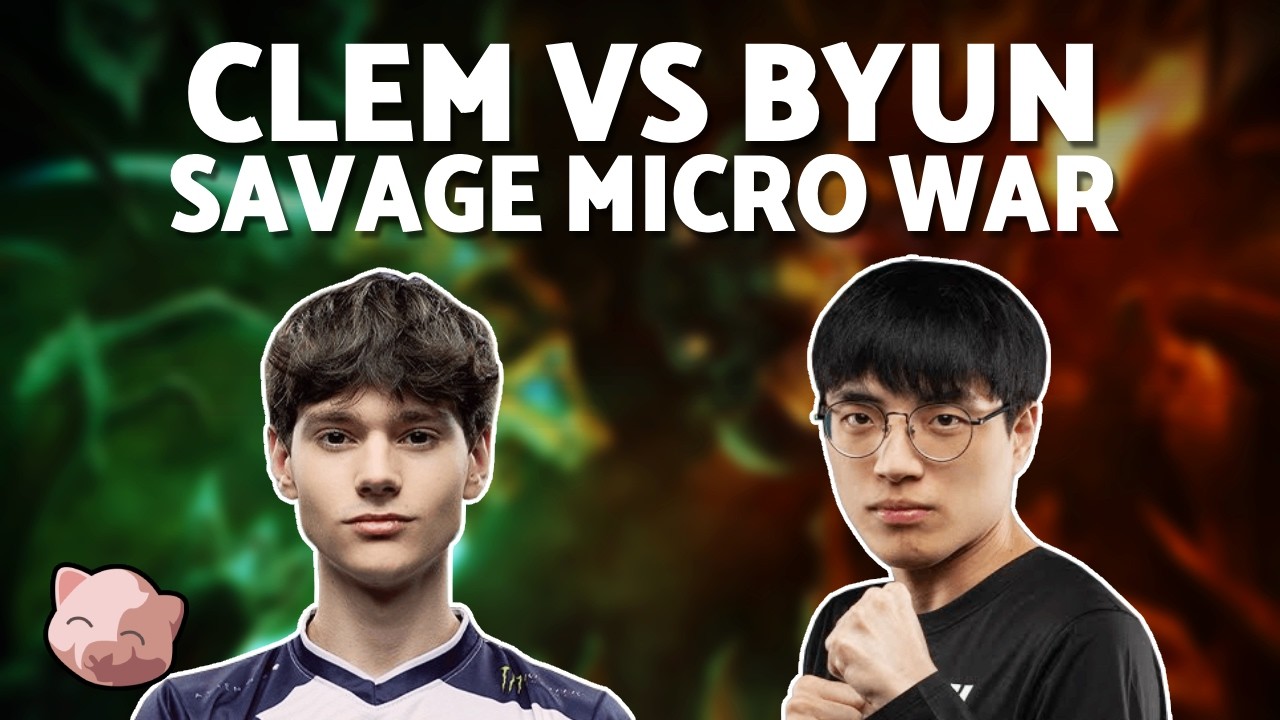 CLEM vs BYUN: Knife Fight Micro War | Monday Night Weekly 42 - StarCraft 2