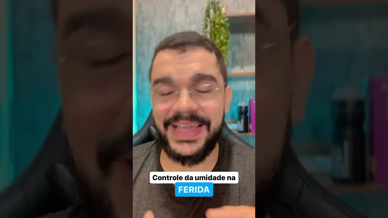 Como tratar a secre&ccedil;&atilde;o na ferida? #enfermagem #feridas #curativos