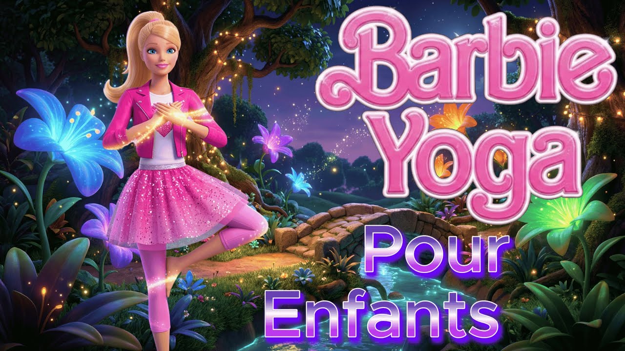 💖 Le Yoga Magique de Barbie | Tu peux être TOUT ce que tu veux ! 🌟 | Yoga Pour Enfants ✨🤸