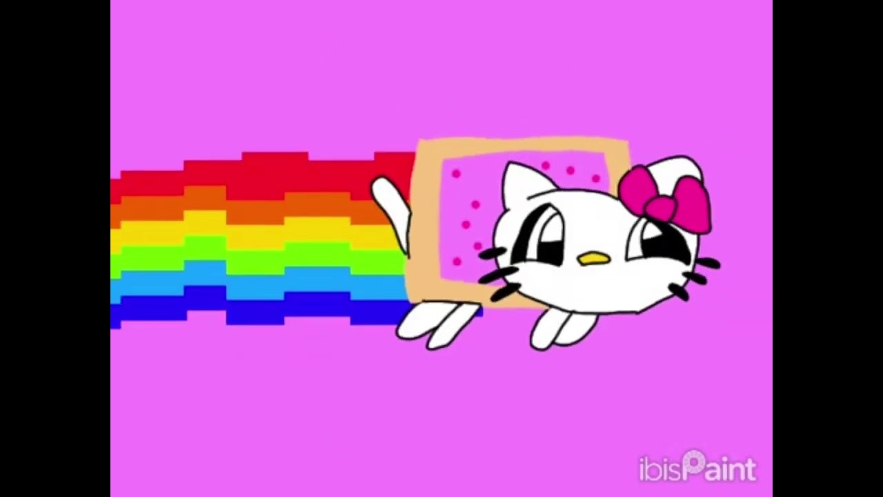 Nyan Cat Hello Kitty reanimated 