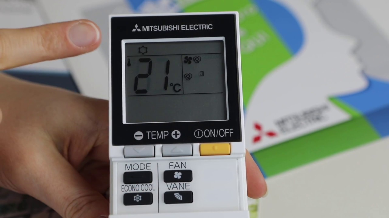 Funzioni base telecomando climatizzatore mitsubishi electric