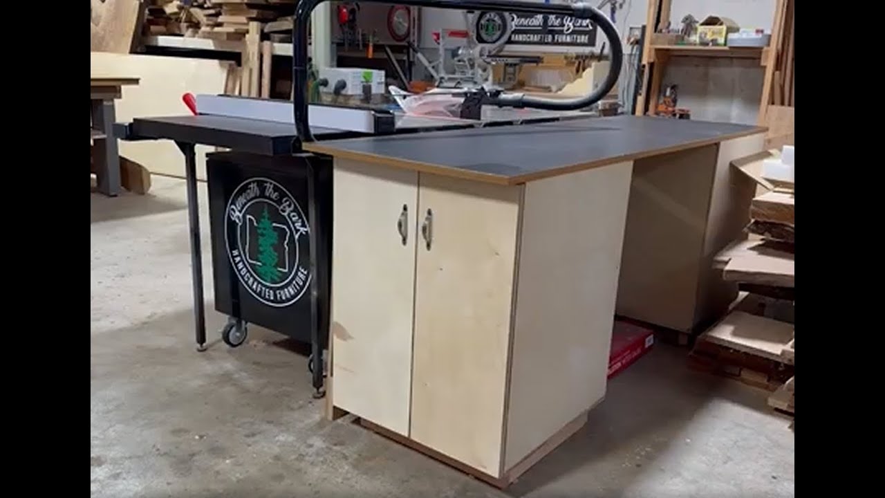 Оснастите свою пилу SawStop подающим столом.