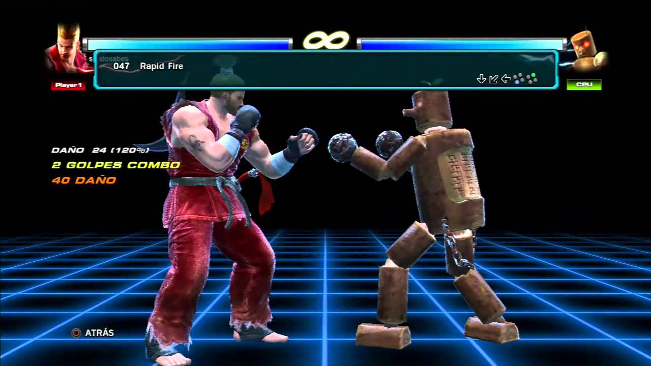 Tekken Tag Tournament 2 #4 Todos los golpes y combos de PAUL