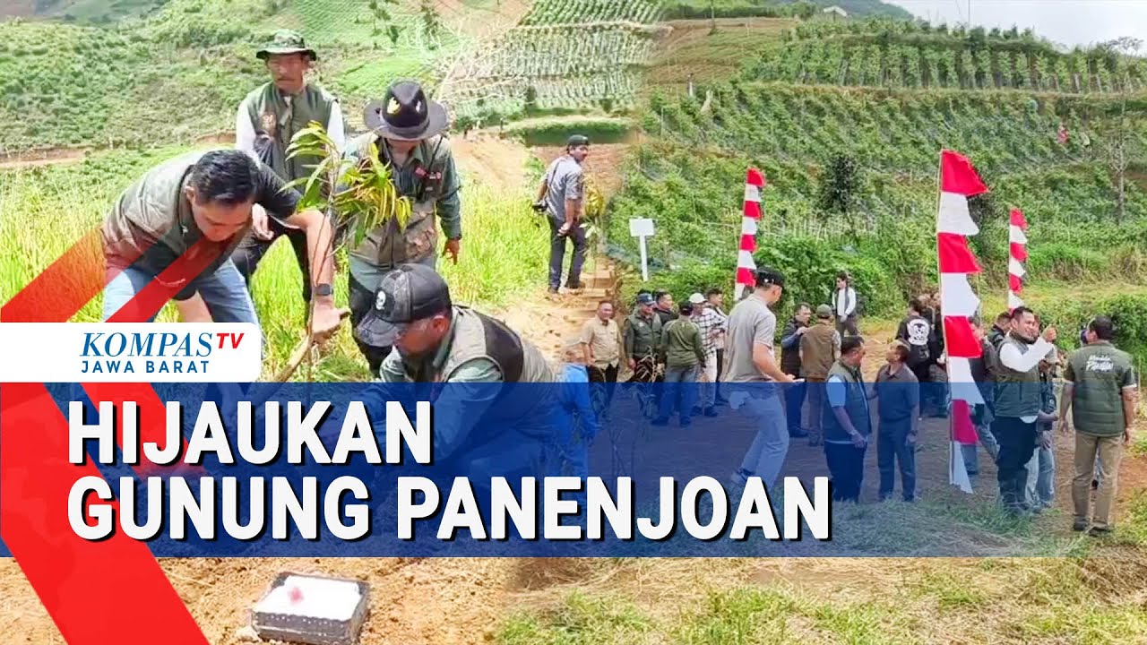 TNI AD Turun Gunung Hijaukan Lahan Kritis di Garut