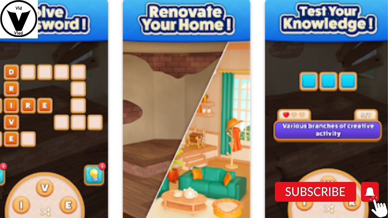 Wordville: Crossword Puzzle Gameplay Android/iOS
