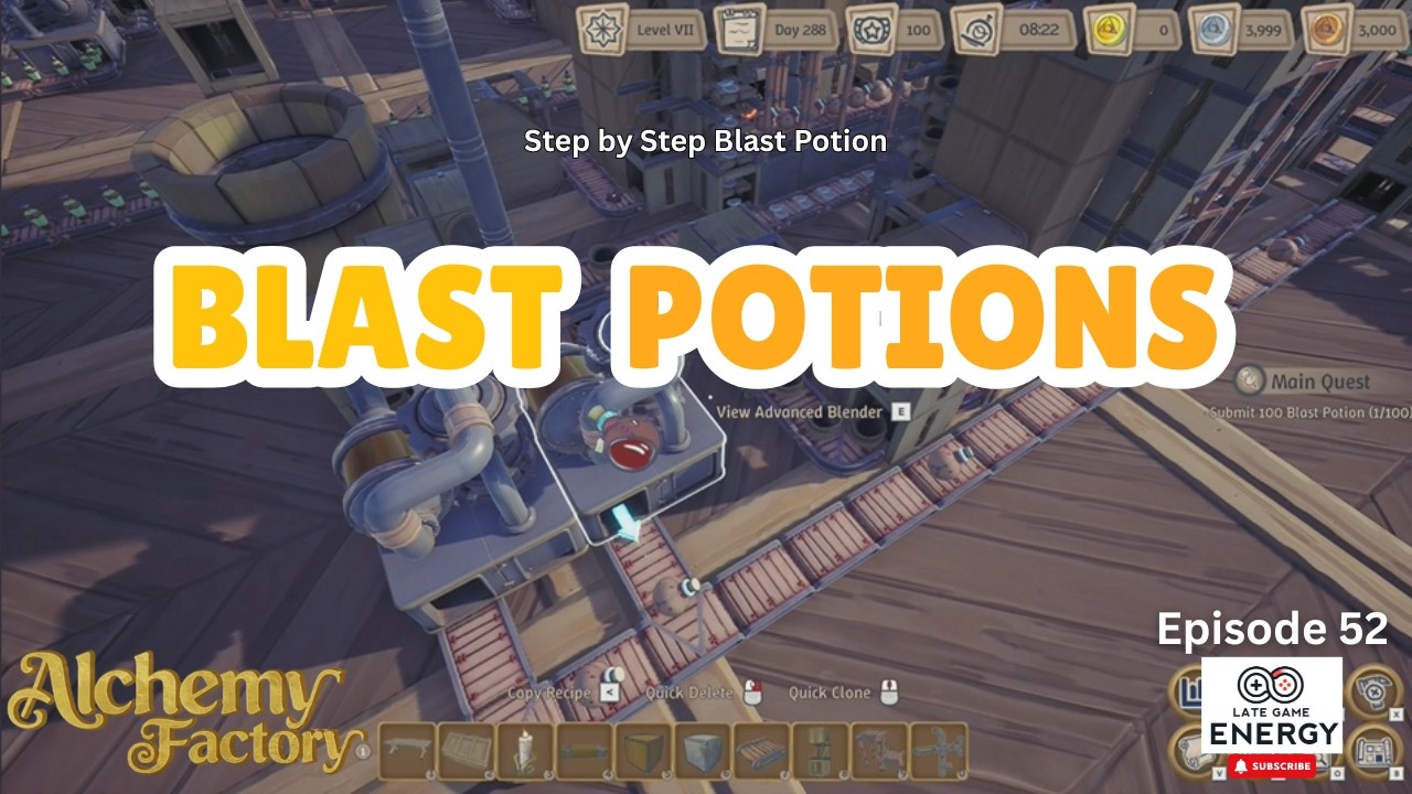 Пошаговое создание зелья взрыва | Алхимическая фабрика