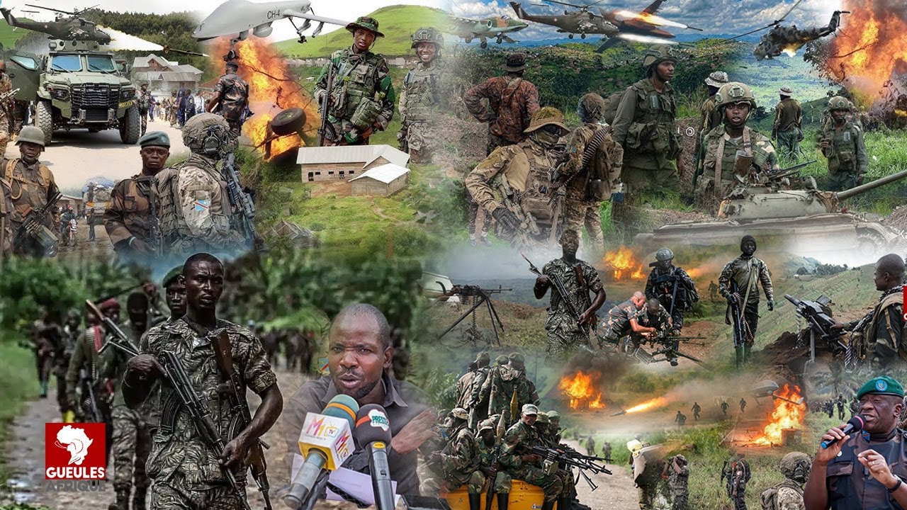 26/1: Bombardements Massifs des FARDC contre M23 à walikale , minembwe et Masisi, Voici la situation