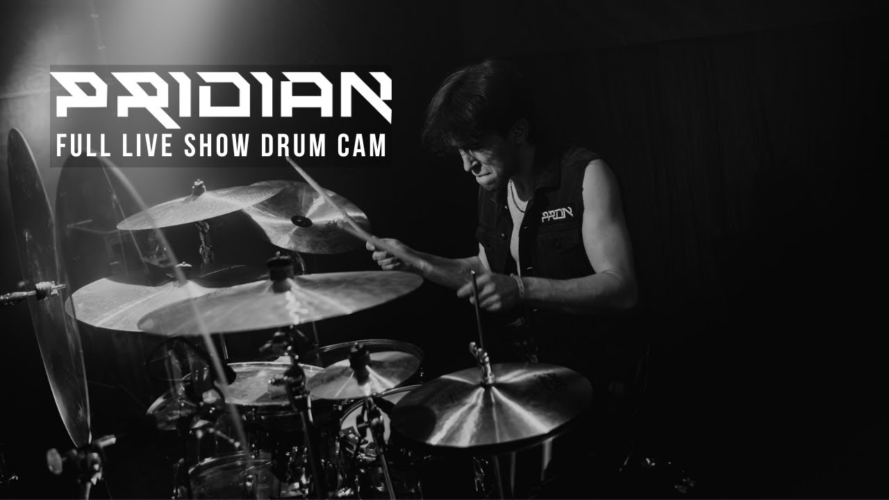PRIDIAN (FULL SHOW) LIVE Drum Cam in Tallinn | Robert Leht