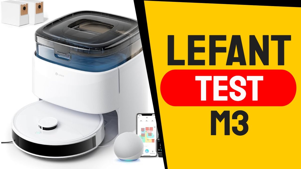Ich teste den LEFANT M3 Saugroboter mit Wischfunktion