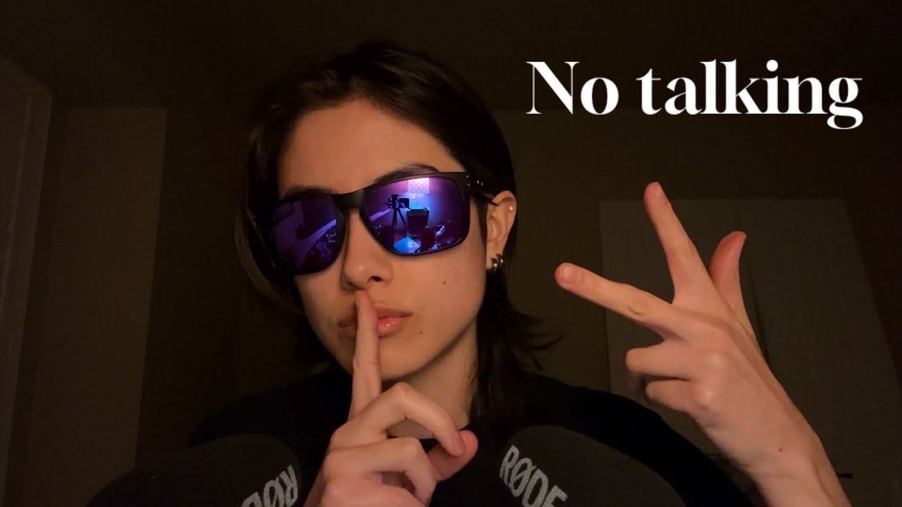 No talk, just relax.