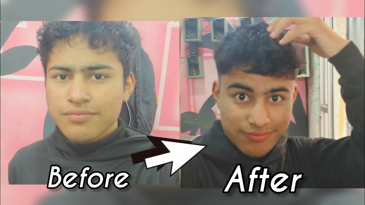 Aaj apne Baalo ki  hair cutting karwa hi di  💇 