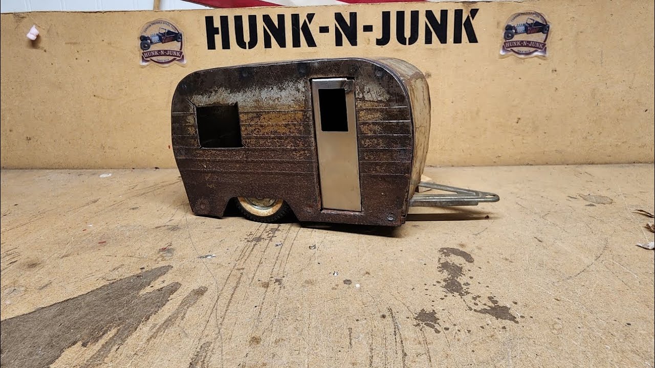 CANNED HAM CAMPER FOR A TONKA TRUCK...