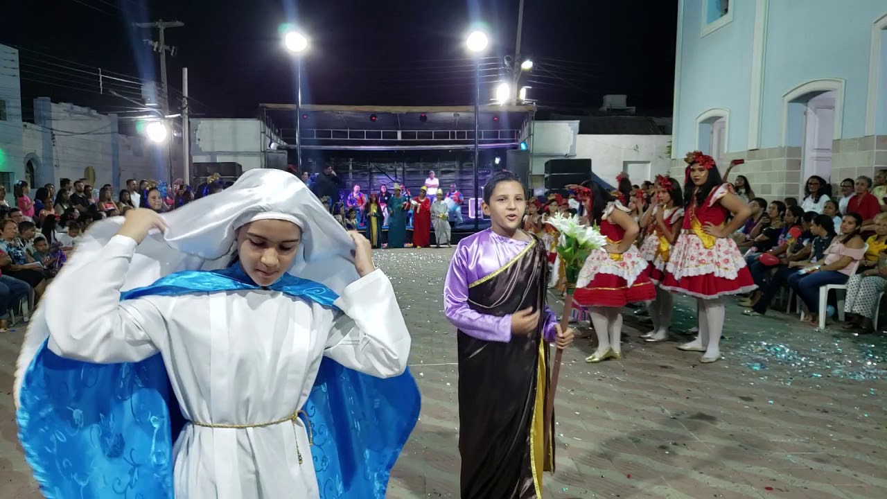 Último dia de apresentação do Pastoril Sempre Viva na Festa de Nossa Senhora da Conceição 2019