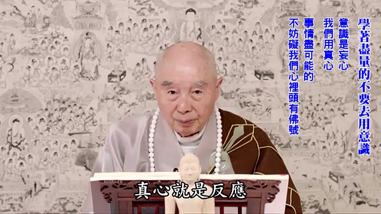 不修正定，不叫佛法｜學著盡量的不要去用意識｜事情盡可能的不妨礙我們心裡頭有佛號｜心裡有佛，就是心裡常放光明遍照一切｜淨空老法師
