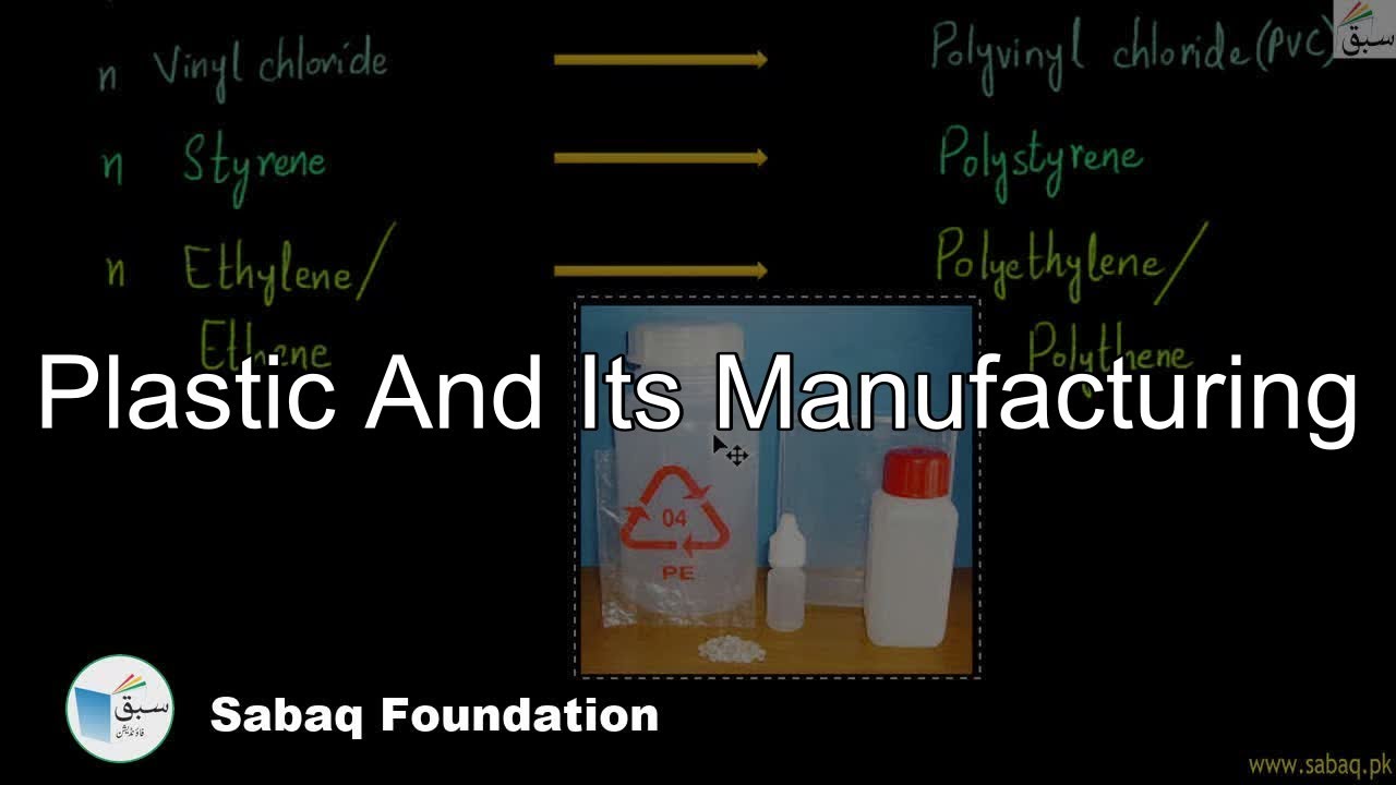 Plastic And Its Manufacturing, General Science Lecture | Sabaq.pk
