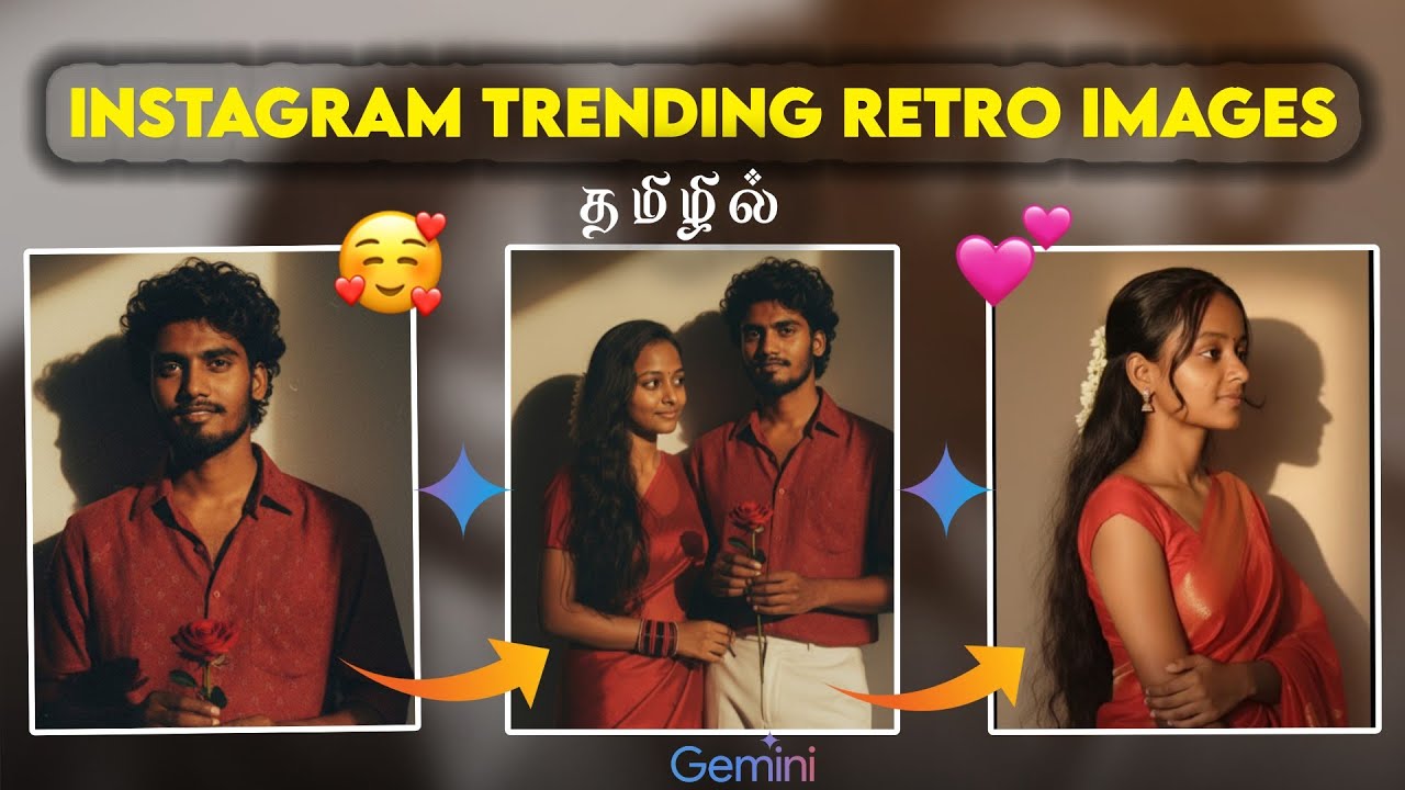#📈💥Trending Ai Retro Style Vintage PhotoEditing Prompts |Google Gemini Al ViralPhoto Editing#jk