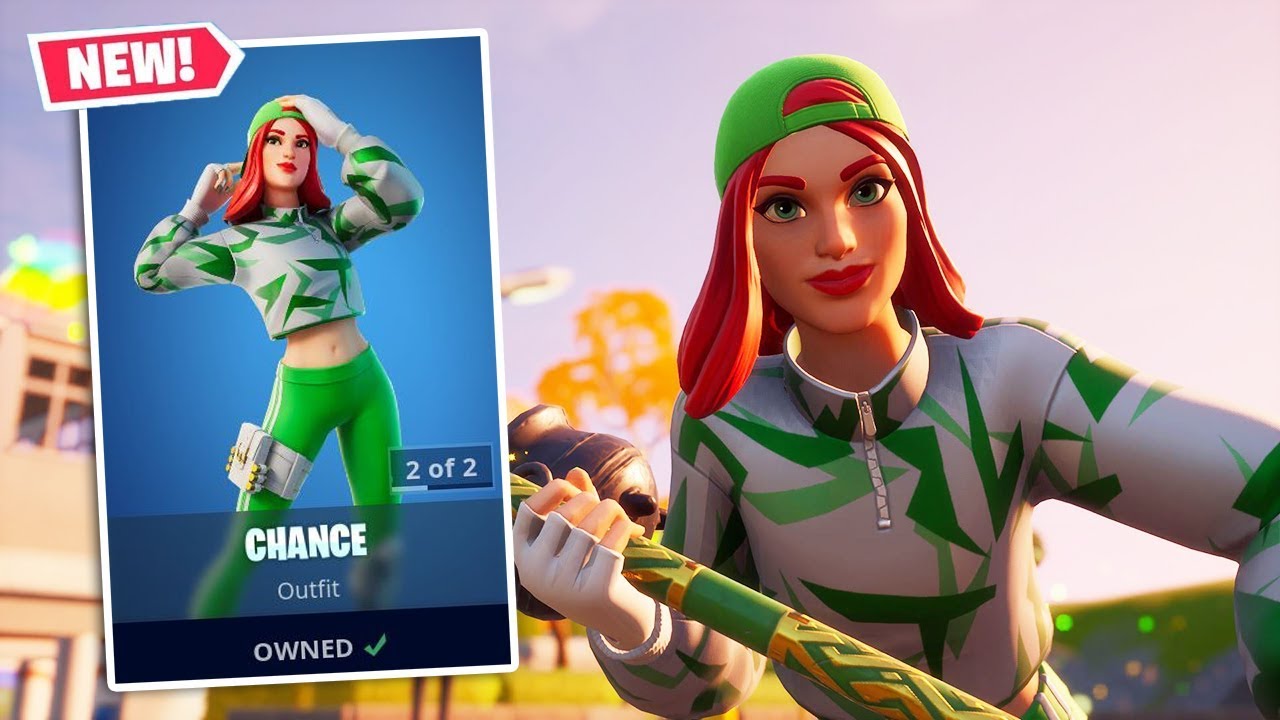 NEW CHANCE Skin Gameplay in Fortnite!