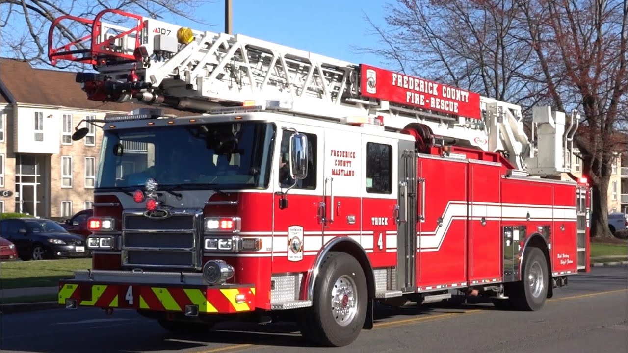 Frederick County Fire Rescue Truck 4 Responding 3/20/23