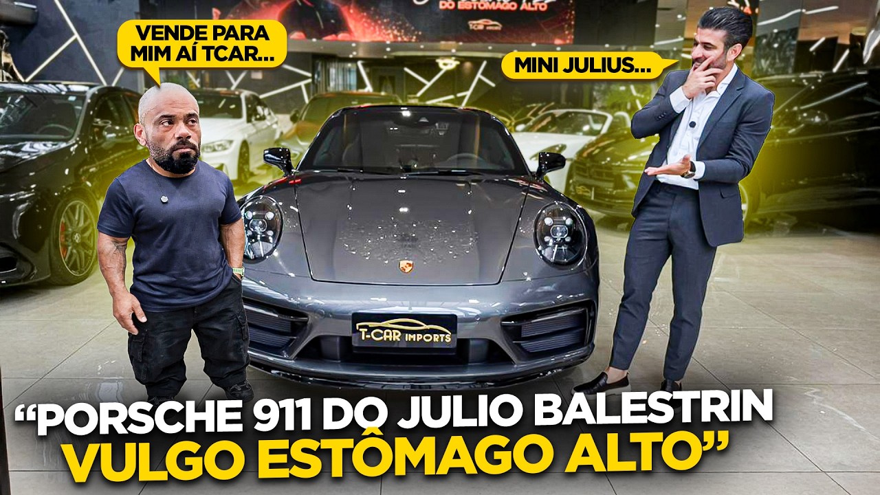 PORSCHE 911 DO JULIO BALESTRIN NA TCAR... +DE100K DE OPCIONAIS!!!