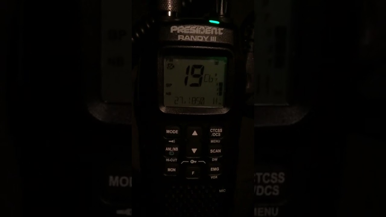 President Randy 3 Reichweitentest 187km QRP