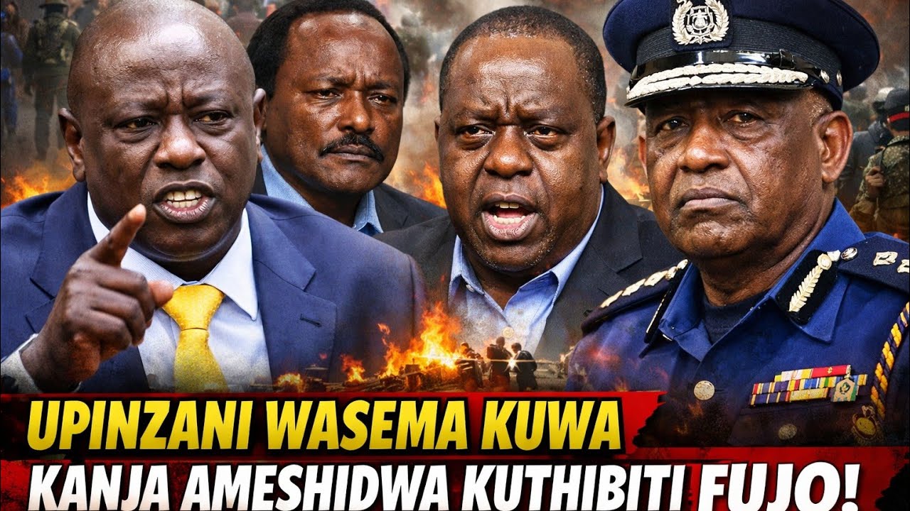 KANJA AMESHIDWA KUTHIBITI FUJO-Gachagua