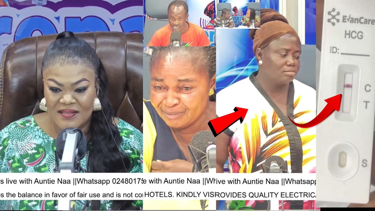 Pregnancy Test EXPOSES Lady on Oyerepa Afutuo for F@KE PREGNANCY 25-7-2025