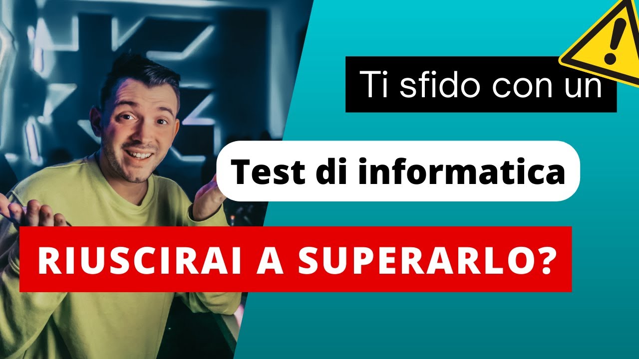 Quanto ne sai di INFORMATICA? scoprilo con questo QUIZ