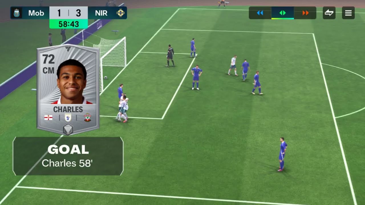 FC Mobile Capped Legends Аргентина против Северной Ирландии