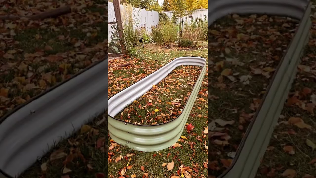 Trying Out A Raised Metal Garden From Sprout Box Canadian Company