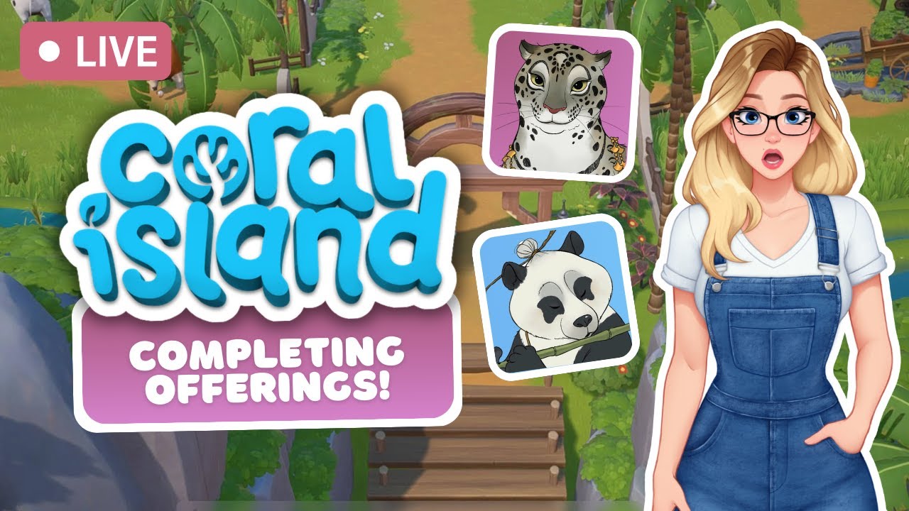 🔴 Guardian Mural Offerings in Coral Island! 🐼| Journey to S-Rank