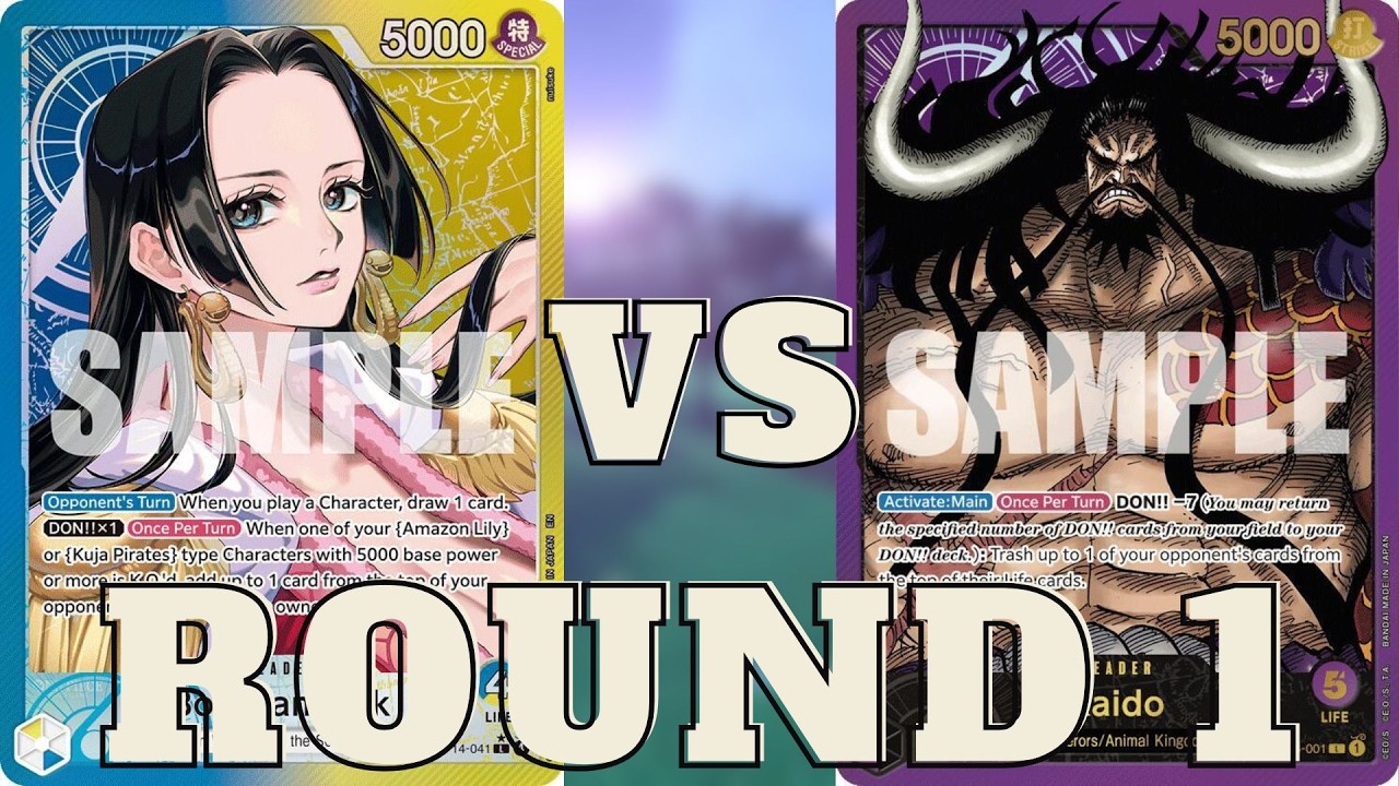 [EB-03] Blue/Yellow Boa  Vs Purple Kaiddo | Round 1! | To Many Triggers