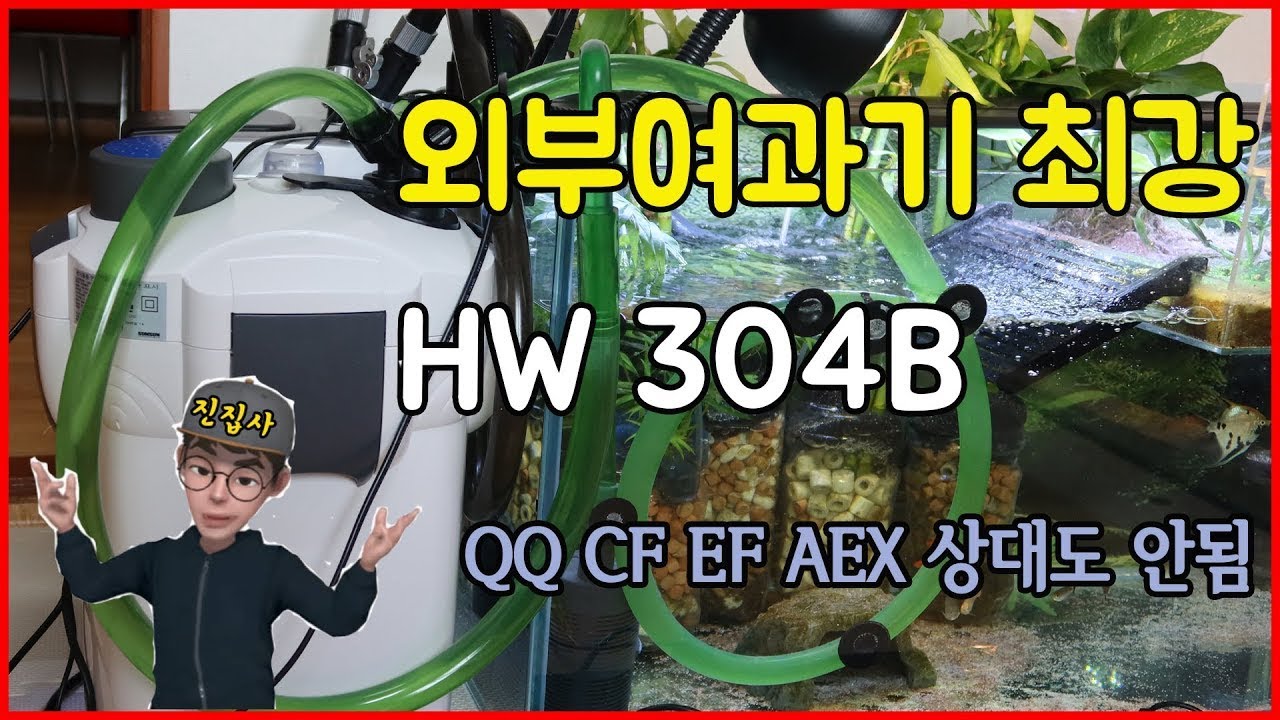 진집사 거북이 키우기 30탄 외부여과기 추천 아마존여과기 HW304B Review 