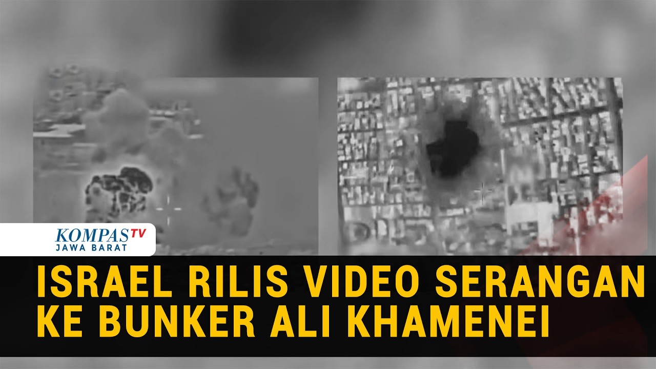 Serangan Israel Hancurkan Bunker Jadi Pusat Komando Militer Iran