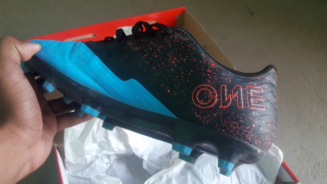 Unboxing puma ONE 19.4 fg/ag football shoes