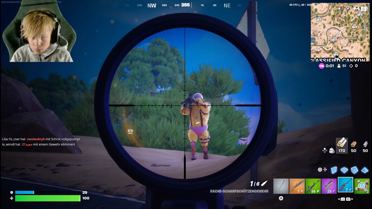 Fortnite - Chapter 7 - Battle Royale  - Solo - die with a smile