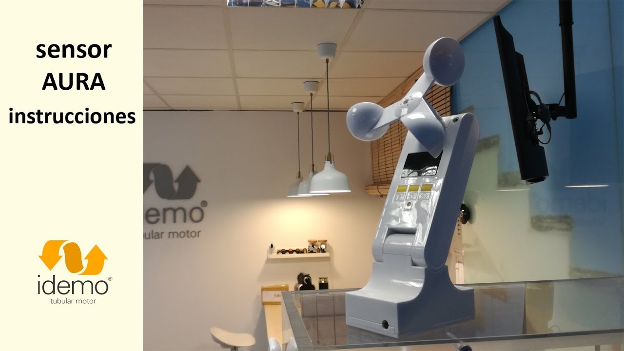 Sensor AURA INALÁMBRICO viento / sol instrucciones
