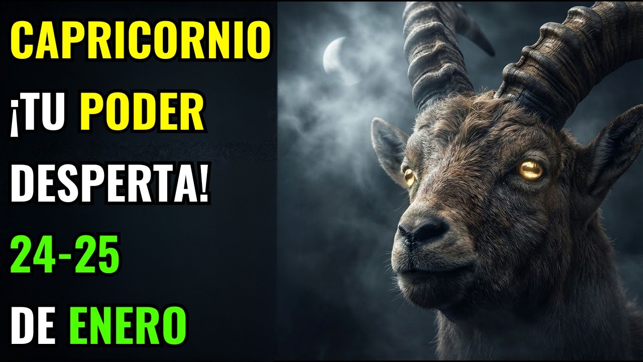 CAPRICORNIO: ¡El 