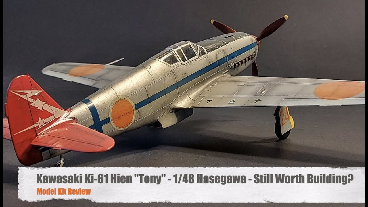 Hasegawa 1:48 Ki-61 Hien (Tony) Review - B-29 Killer!