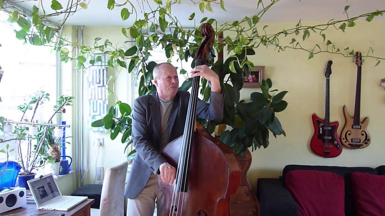Bass cover Wiro Mahieu: Scott LaFaro on 'Gloria's Step' with the Bill Evans Trio 1961.