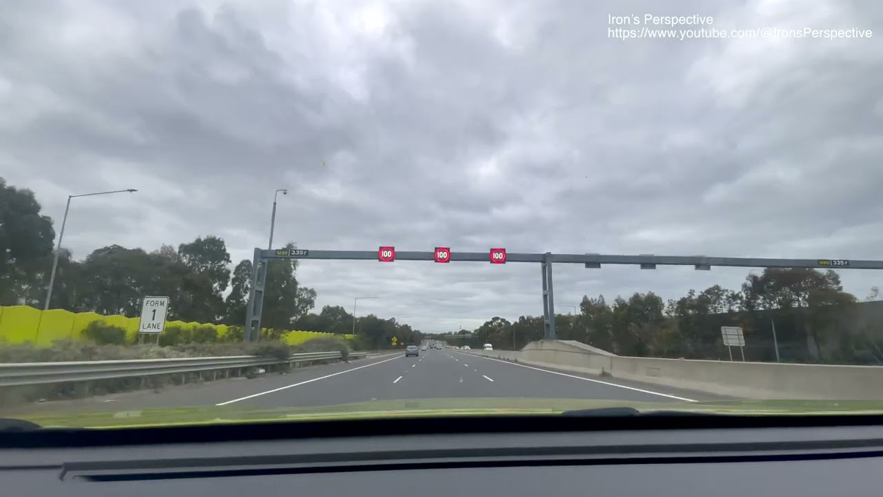 4K Scenic Drive Lalor to Diamond Creek, Melbourne North | Relaxing Background Video – 7291